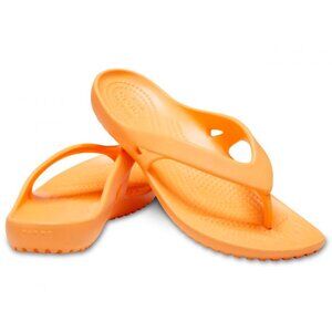 NEW! CROCS KAYDEE II Sandals Flip Flop Women Foam Cushion Cantaloupe